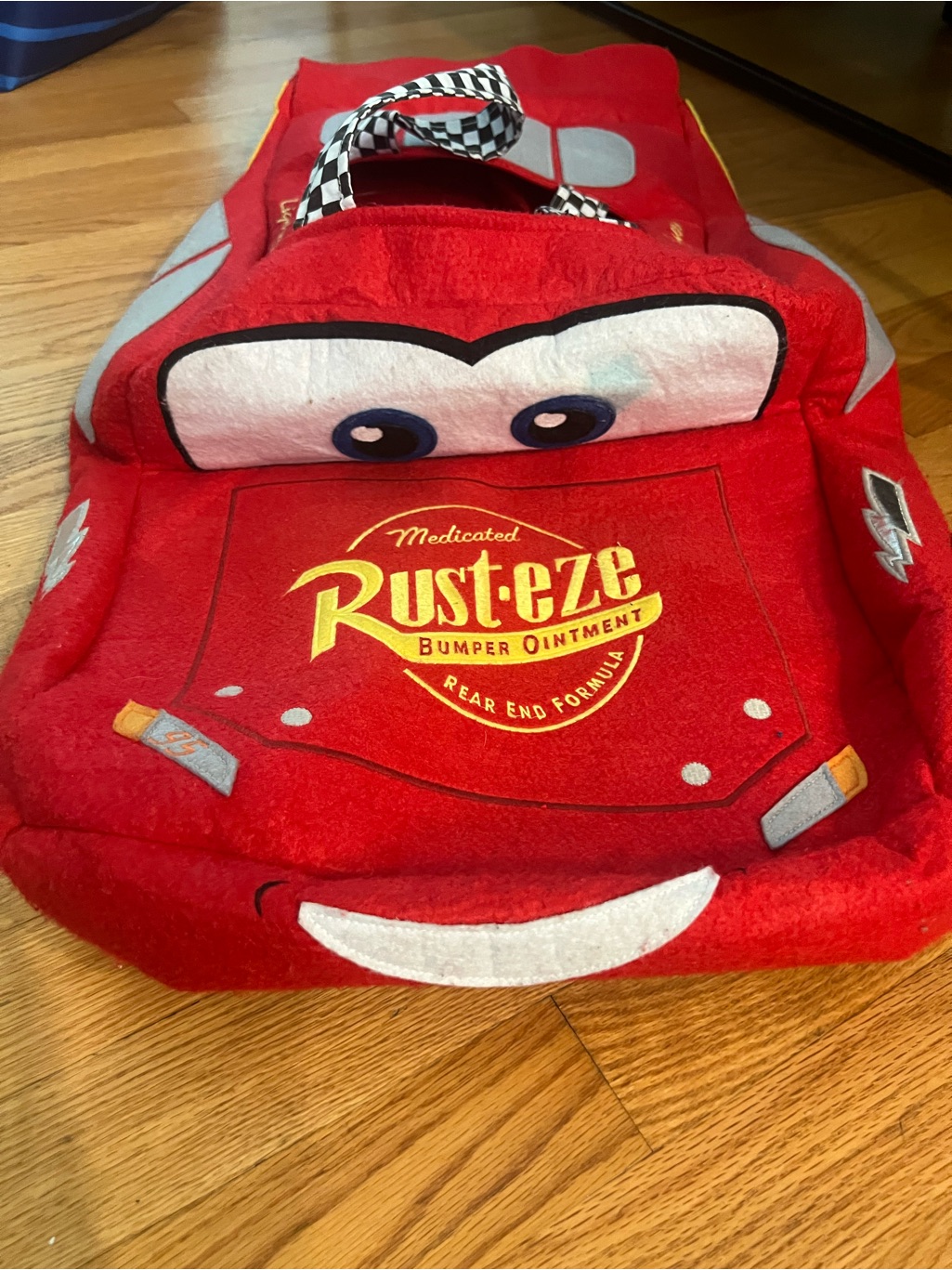 Pottery Barn Kids Disney Pixar Cars Lightning Mcqueen Halloween Costume — image 2 of 7